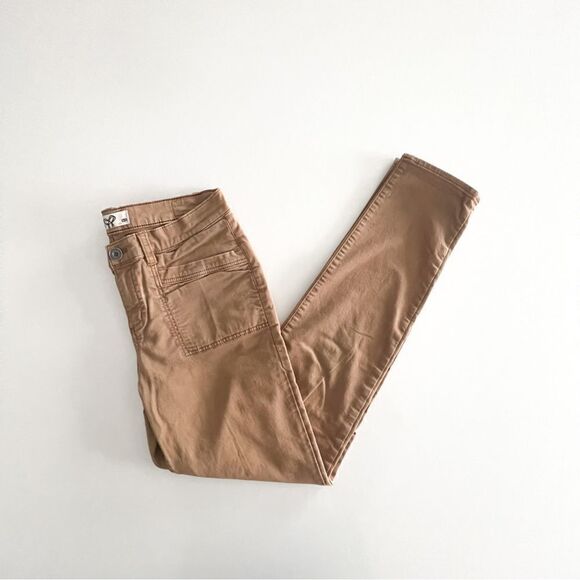 TNA Cinnamon Brown Skinny Jeans Women's 6 Stretch - Picture 1 of 11